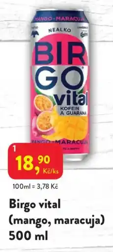 MP Krásno Birgo vital (mango, maracuja) nabídka