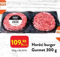 MP Krásno Hovězí burger Gurmet nabídka