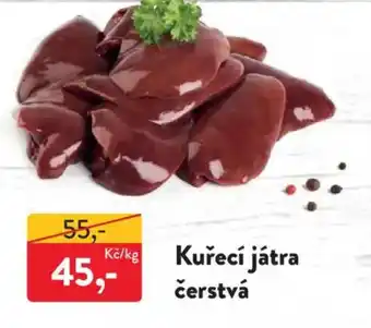 MP Krásno Kuřecí játra čerstvá nabídka