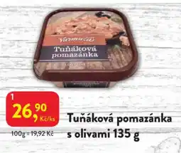 MP Krásno Tuňáková pomazánka s olivami nabídka