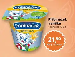 Můjobchod Pribináček vanilka nabídka