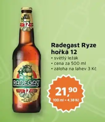 Můjobchod Radegast Ryze hořká 12 nabídka