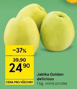 Tesco Jablka Golden delicious nabídka