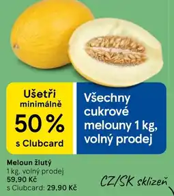 Tesco Meloun žlutý nabídka