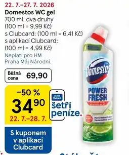 Tesco Domestos WC gel nabídka