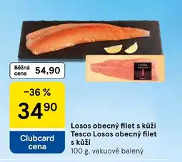 Tesco Losos obecný filet s kůží Tesco Losos obecný filet s kůží nabídka