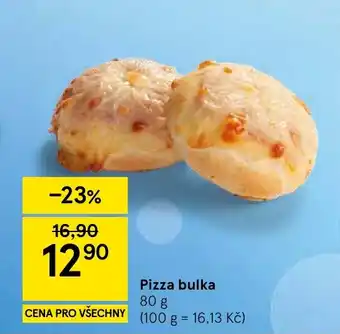 Tesco Pizza bulka nabídka