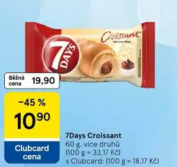 Tesco 7Days Croissant nabídka