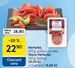 Tesco Herkules nabídka