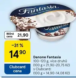 Tesco Danone Fantasia nabídka