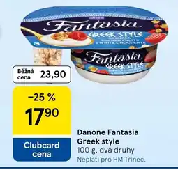 Tesco Danone Fantasia Greek style nabídka