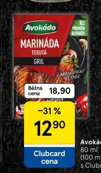 Tesco Avokádo Marináda nabídka