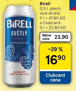 Tesco Birell nabídka