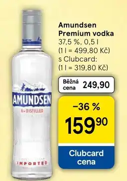 Tesco Amundsen Premium vodka nabídka