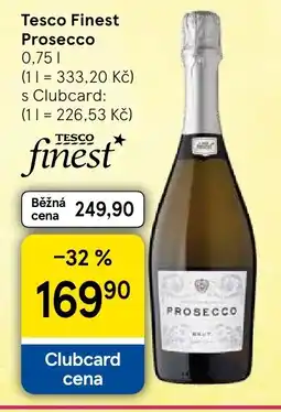 Tesco Tesco Finest Prosecco nabídka