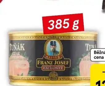 Tesco Franz Josef Kaiser Exclusive Tuňák ve slunečnicovém oleji nabídka