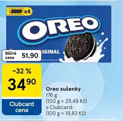 Tesco Oreo sušenky nabídka