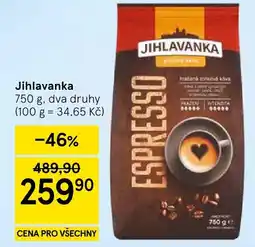 Tesco Jihlavanka nabídka