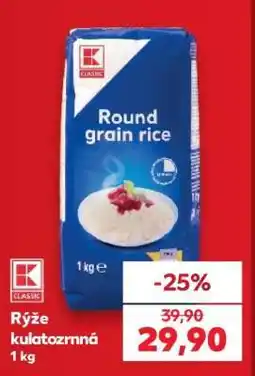Kaufland Rýže kulatozrnná 1 kg nabídka