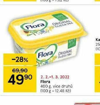 Tesco Flora 400 g nabídka