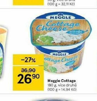 Tesco Meggle cottage nabídka