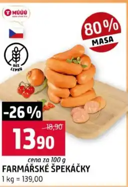 Terno Farmářské špekáčky nabídka