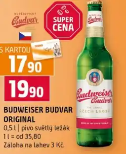 Terno Budweiser budvar original nabídka