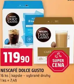 Terno Nescafé dolce gusto nabídka