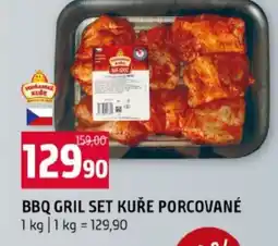 Terno Bbq gril set kuře porcované nabídka