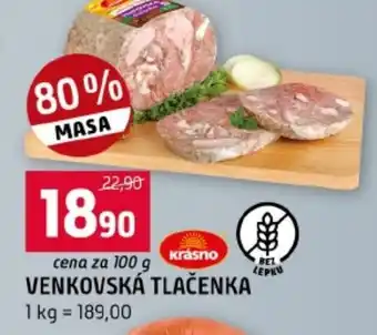 Terno Venkovská tlačenka nabídka