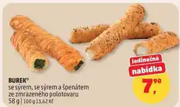 Penny Market BUREK se sýrem, se sýrem a špenátem, 190 nabídka