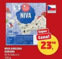 Penny Market NIVA KARLOVA KORUNA 50% tuku vs nabídka