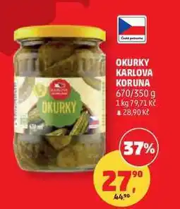 Penny Market OKURKY KARLOVA KORUNA, 670/350 g nabídka