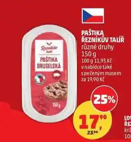 Penny Market PAŠTIKA ŘEZNÍKŮV TALÍŘ různé druhy nabídka