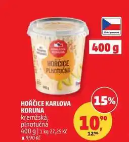 Penny Market HOŘČICE KARLOVA KORUNA kremžská nabídka