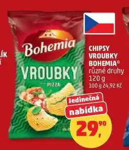 Penny Market CHIPSY VROUBKY BOHEMIA různé druhy nabídka