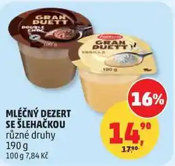 Penny Market MLÉČNÝ DEZERT SE ŠLEHAČKOU různé druhy nabídka
