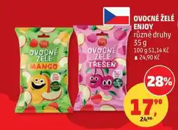 Penny Market OVOCNÉ ŽELÉ ENJOY různé druhy nabídka