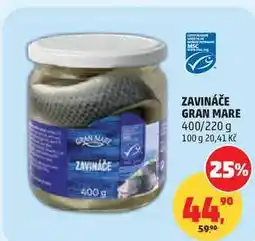 Penny Market ZAVINÁČE GRAN MARE, 400/220 g nabídka