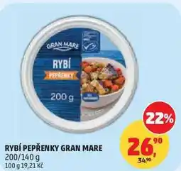 Penny Market RYBÍ PEPŘENKY GRAN MARE, 200/140 g nabídka