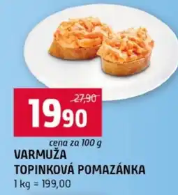 Terno Varmuža topinková pomazánka nabídka