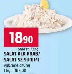Terno Salát ala krab/ salát se surimi nabídka