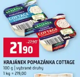 Terno Krajánek pomazánka cottage nabídka