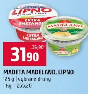 Terno Madeta madeland, Lipno nabídka