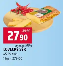 Terno Lovecký sýr nabídka