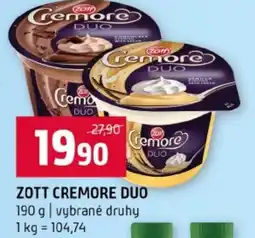 Terno Zott cremore duo nabídka