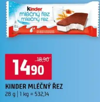 Terno Kinder mléčný řez nabídka