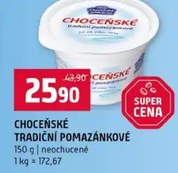 Terno Choceňské tradiční pomazánkové nabídka