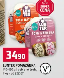 Terno Lunter pomazánka nabídka