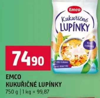Terno Emco kukuřičné lupínky nabídka